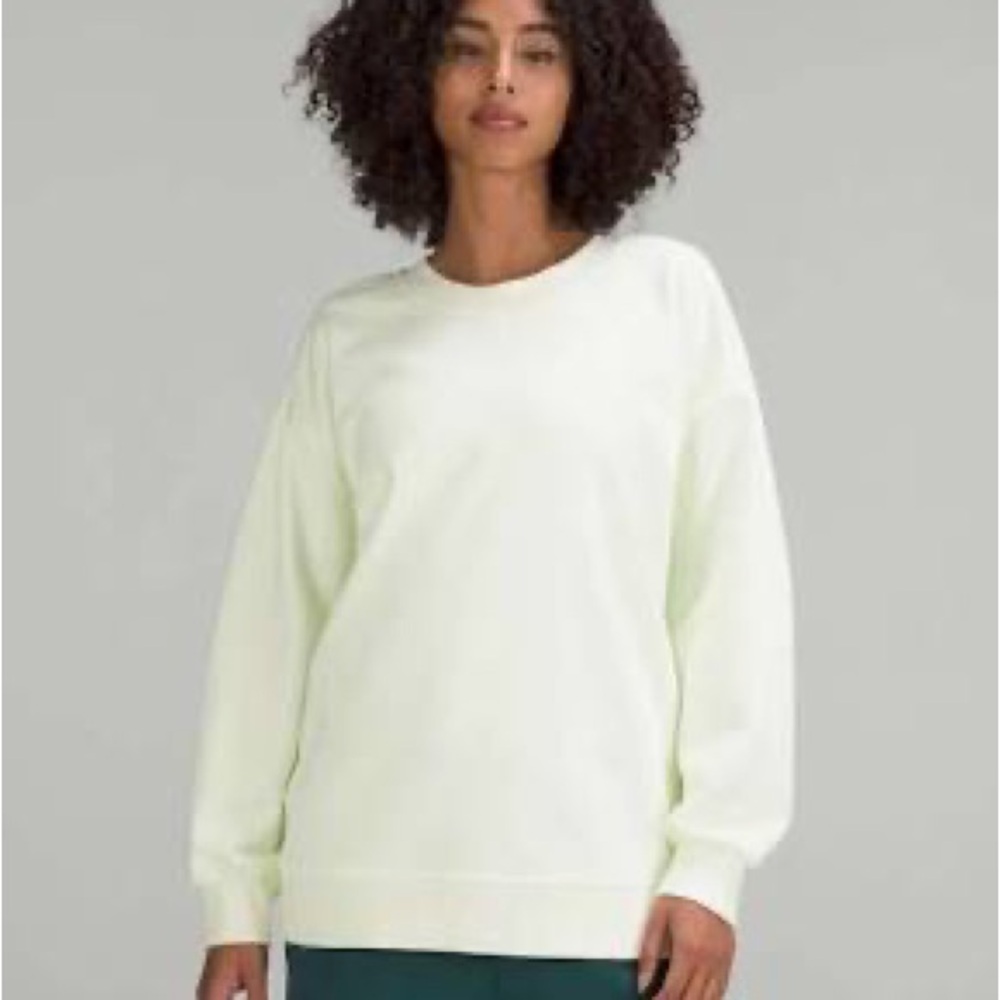 Lululemon perfectly oversized crew size 4 elixir